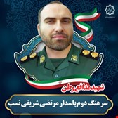 شهید سرهنگ دوم مرتضی شریفی نسب