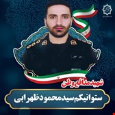 شهید ستوانیکم سیدمحمود ظهرابی